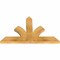 Ekena Millwork Richland Rough Sawn Timber Gable Bracket, Western Red Cedar, 36"W x 23"H x 2"D x 4"F, 15/12 Pitch GBW036X23X0204RIC00RWR - alternate 3
